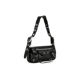 Taška přes rameno Le Cagole Xs „Black“ 7716701VG9Y1000