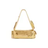 Taška přes rameno Superbusy Xs s metalickým povrchem „Gold“ 7625162AAVI8018