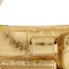 Taška přes rameno Superbusy Xs s metalickým povrchem „Gold“ 7625162AAVI8018