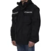 Technická oversized parka s jerseyovou vložkou „Black“ 746450TOO321000