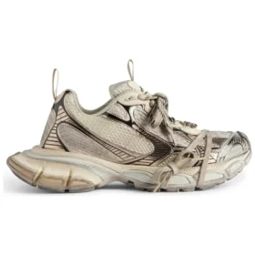 Tenisky 3XL „Beige Mesh and Polyurethane“ 734734W3XL59110