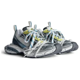 Tenisky 3XL „White Blue Yellow Mesh“ 734734W3XL59047