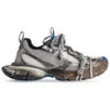 Tenisky 3XL „Worn Out Grey White and Blue Mesh and Polyurethane“ 734731W3XL71214
