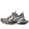 Tenisky 3XL „Worn Out Grey White and Blue Mesh and Polyurethane“ 734734W3XL71214