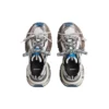 Tenisky 3XL „Worn Out Grey White and Blue Mesh and Polyurethane“ 734734W3XL71214