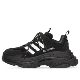 Tenisky Adidas x Balenciaga Triple S „Black White“ 712821W2ZB21090