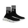 Tenisky Balenciaga x adidas Originals Speed „Black White“ 711189WBDV11090
