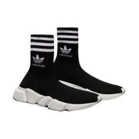 Tenisky Balenciaga x adidas Originals Speed „Black White“ 711189WBDV11090