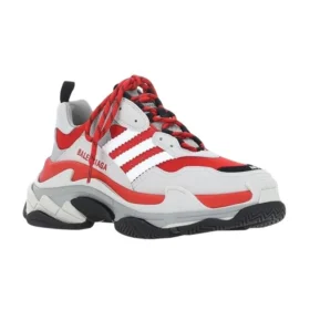 Tenisky Balenciaga x adidas Triple S „White Grey Red“ 712821W2ZB46121