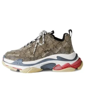 Tenisky Balenciaga x Gucci Triple S „The Hacker Project Beige“ 681066-ULZ10-9795