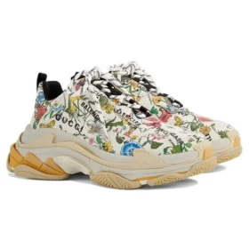 Tenisky Balenciaga x Gucci Triple S „The Hacker Project Floral“ 681068-UL110-8461