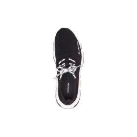 Tenisky Speed 1.0 s vázáním „Black White“ 587284W17021015