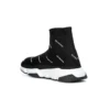 Tenisky Speed 1.0 „White Logo Monogram Black Knit“ 597425W2DBF1015