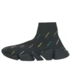 Tenisky Speed 2.0 „Recycled Knit Black with Multicolor Allover Logo“ 617196W2DF01088