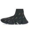 Tenisky Speed 2.0 „Recycled Knit Black with Multicolor Allover Logo“ 617239W2DF01088