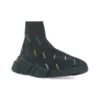 Tenisky Speed 2.0 „Recycled Knit Black with Multicolor Allover Logo“ 617239W2DF01088