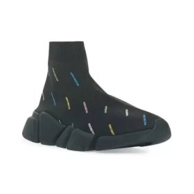 Tenisky Speed 2.0 „Recycled Knit Black with Multicolor Allover Logo“ 617239W2DF01088
