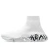 Tenisky Speed 2.0 „White Knit with Black Graffiti“ 617239W2DD42091