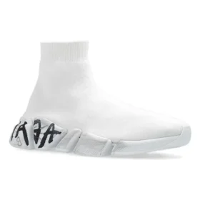 Tenisky Speed 2.0 „White Knit with Black Graffiti“ 617239W2DD42091