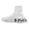 Tenisky Speed 2.0 „White Knit with Black Graffiti“ 617239W2DD42091