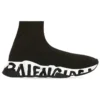 Tenisky Speed Graffiti „Black Knit Black Graffiti Sole Unit“ 605942W2DB71015