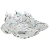 Tenisky Track 1.0 „White Blue Mesh and Nylon Graffiti“ 542436W3SRA9014