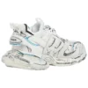 Tenisky Track 1.0 „White Blue Mesh and Nylon Graffiti“ 542436W3SRA9014