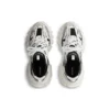 Tenisky Track Sock „White and Black Knit and Nylon“ 736330W3SKC9010