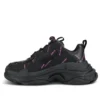 Tenisky Triple S „All Over Logo – Black Pink“ 524039W2FA11050