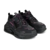 Tenisky Triple S „All Over Logo – Black Pink“ 524039W2FA11050