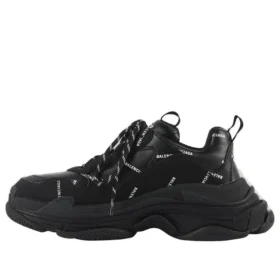 Tenisky Triple S „Allover Logo – Black“ 536737W2FA11090