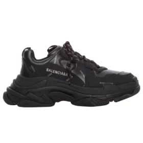 Tenisky Triple S „Allover Logo – Black“ 536737W2FA21081