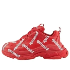 Tenisky Triple S „Allover Logo Red“ 536737W2FAB6090
