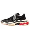 Tenisky Triple S „Black Double Foam and Mesh“ 512175W09O11000