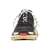 Tenisky Triple S „Black Double Foam and Mesh“ 512175W09O11000
