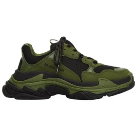 Tenisky Triple S „Black Khaki“ 536737W2CA11033