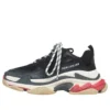 Tenisky Triple S „Black Red“ 524037W09O11000