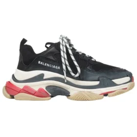 Tenisky Triple S „Black Red“ 524037W09O11000