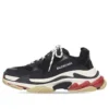 Tenisky Triple S „Black Red“ 533882W09OM1000