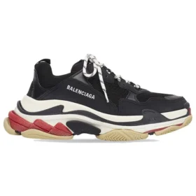 Tenisky Triple S „Black Red“ 533882W09OM1000