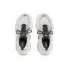 Tenisky Triple S „Black White Silver Double Foam and Mesh“ 524039W2FWM8191