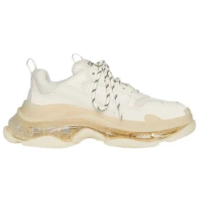 Tenisky Triple S „Clear Sole – Eggshell“ 544351W2GA19100