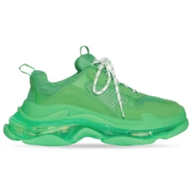 Tenisky Triple S „Clear Sole Green“ 541624W2GA13510