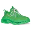 Tenisky Triple S „Clear Sole Green“ 541624W2GA13510