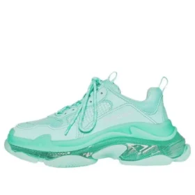 Tenisky Triple S „Clear Sole – Mint“ 544351W2GA14500