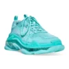 Tenisky Triple S „Clear Sole Turquoise“ 541624W2GA14590