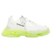 Tenisky Triple S „Clear Sole – White Fluo Yellow“ 541624W2FR19073