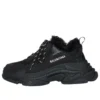 Tenisky Triple S „Faux Fur Black“ 668563W3CQ51000