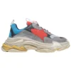 Tenisky Triple S „Grey Blue Red“ 512175W09O24365
