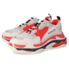 Tenisky Triple S „Grey Red“ 536737W09OH6495